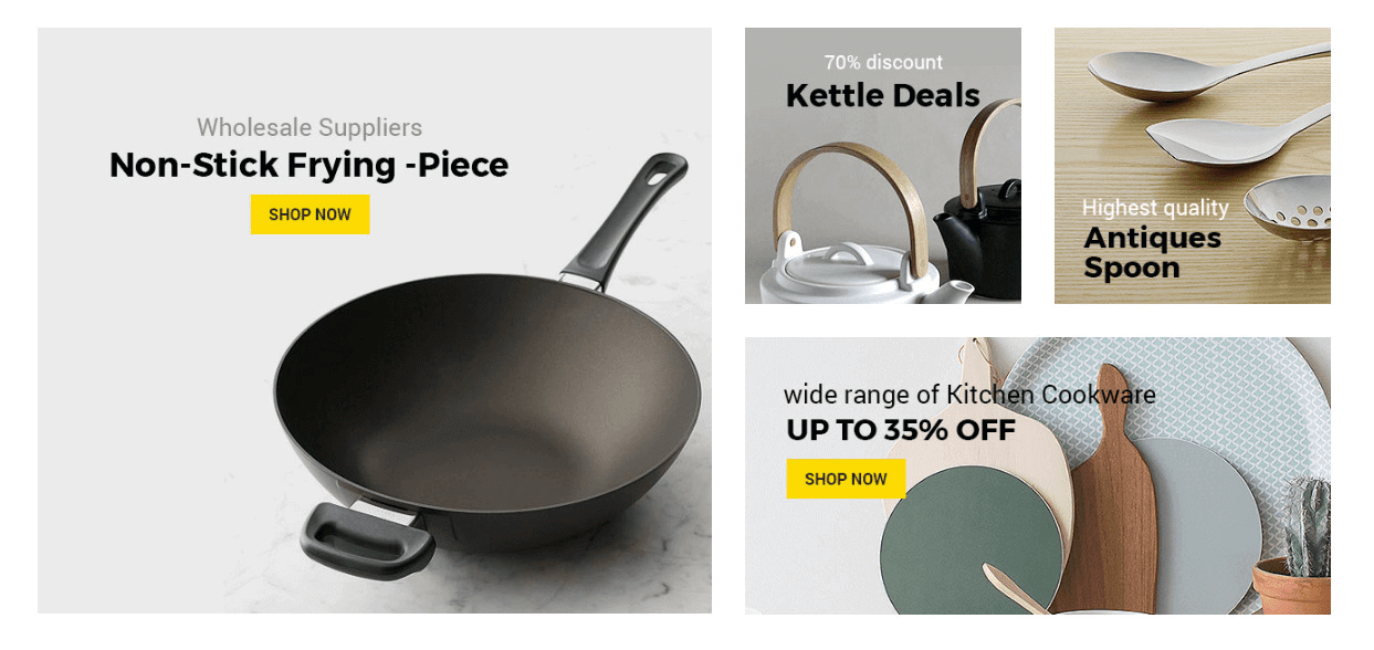 Cookware  - Home Promotion Block One