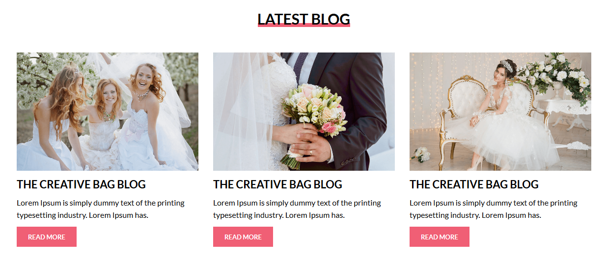 Wedding Studio - Home Blogs