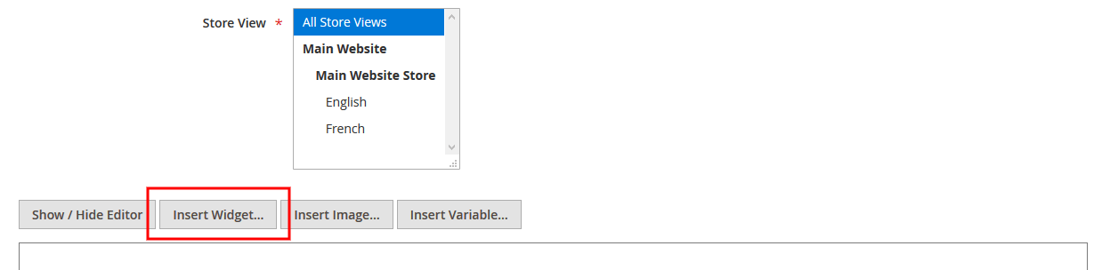 CarEmpire - Homepage Insert Widget
