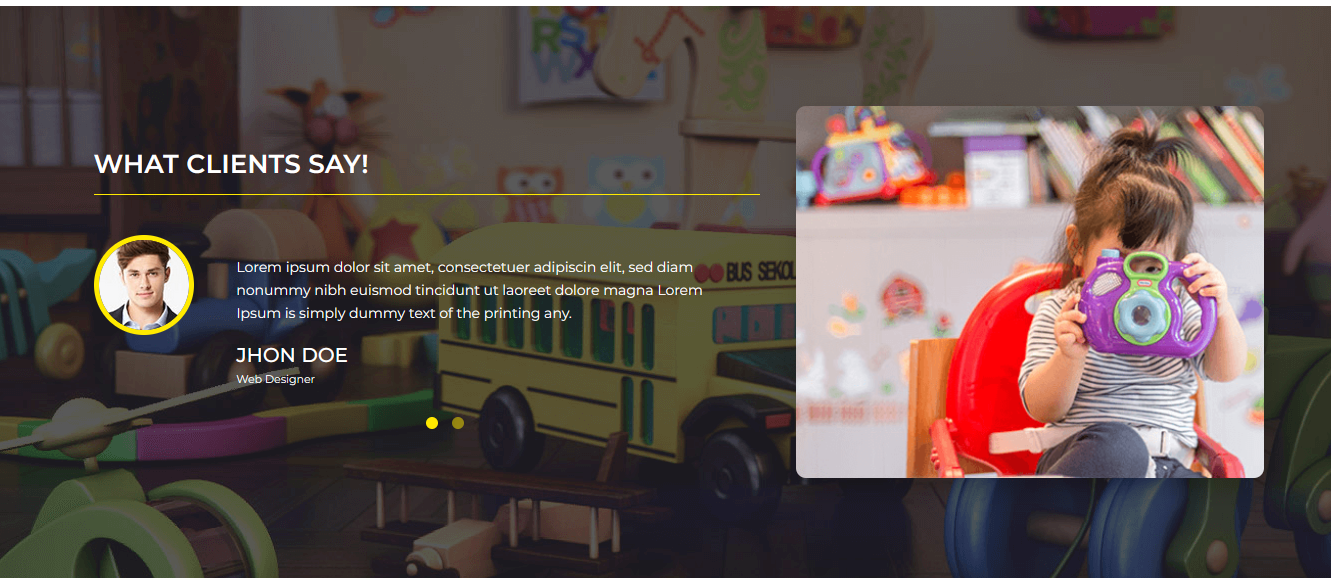 Toyzone  - Home Testimonials