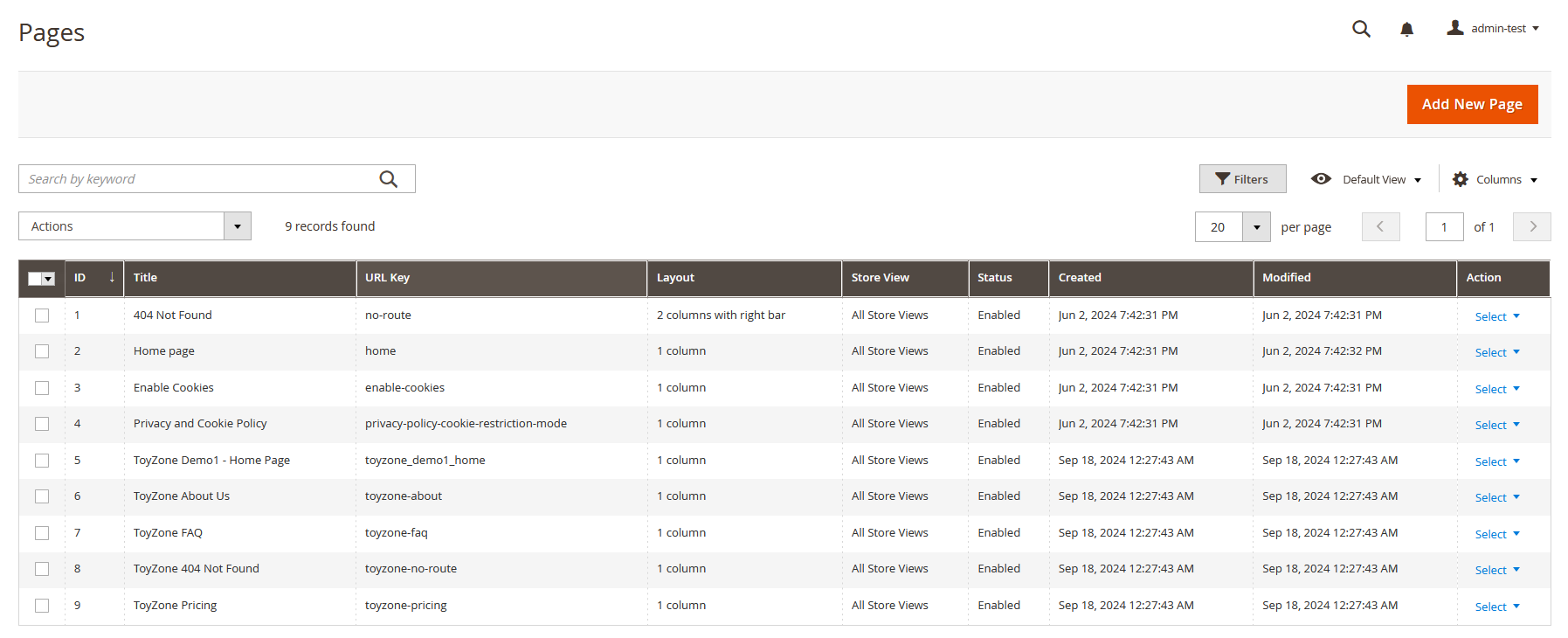 Toyzone  - Edit Home Page